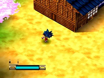 Ganbare Goemon - Kuru nara Koi! Ayashige Ikka no Kuroi Kage (JP) screen shot game playing